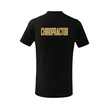 Koszulka T-shirt Czarna CHIROPRACTOR